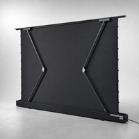 Kestrel Tab-Tension – CLR®5 with Square Housing – Electric Floor-Rising Projection Screen