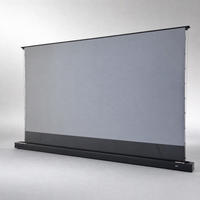 Kestrel – CLR®5 avec Carré – Écran de projection électrique à levage par le sol