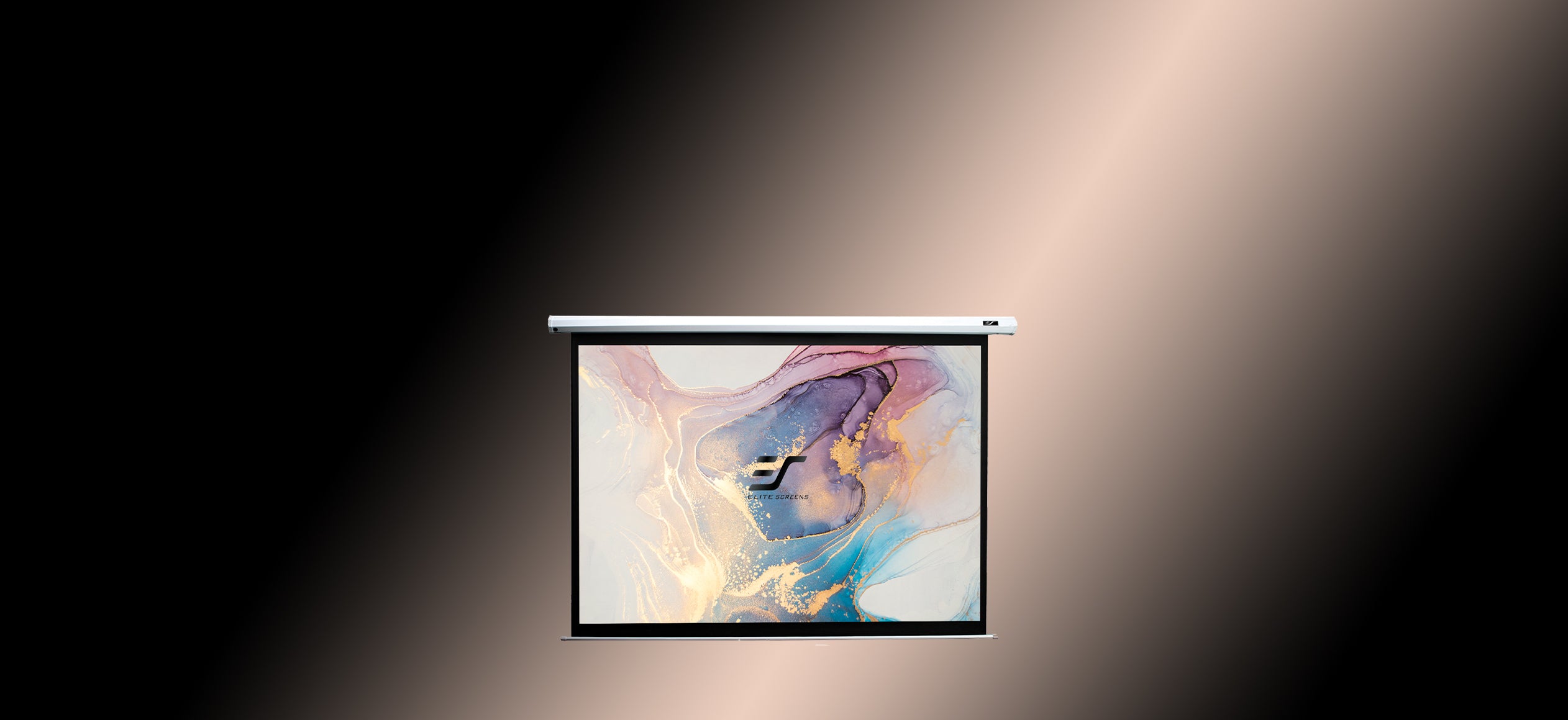 Electric projection screen