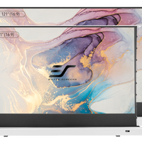 Kestrel Tab-Tension CLR Electric floor-up projection screen