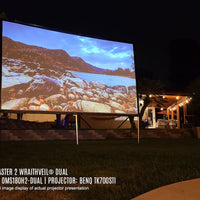 YARD MASTER 2 - PORTABLE OUTDOOR PROJECTION SCREENS