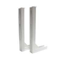 WALL SPACERS - L BRACKETS ZVMAXLB12-W