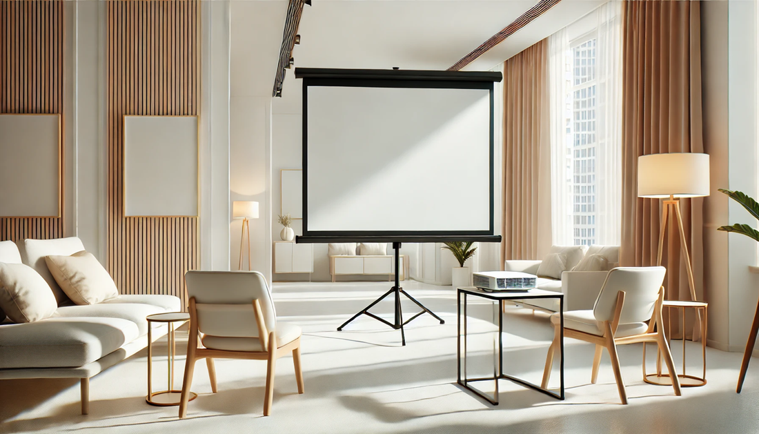 Portable Projection Screens: Flexibility Meets Design