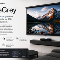 CineGrey - Screen Material Sample (DIN A4)