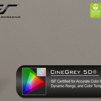 CineGrey 5D - Échantillon de matériau d'écran (format A4)