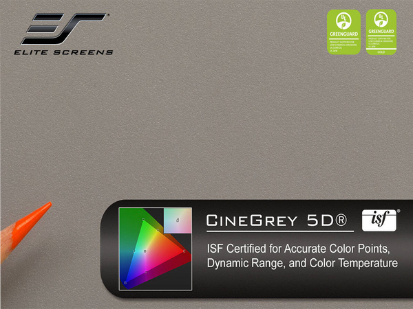 CineGrey 5D - Campione di materiale per schermo (formato DIN A4)