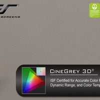 CineGrey 3D - Staal van het schermmateriaal (DIN A4)