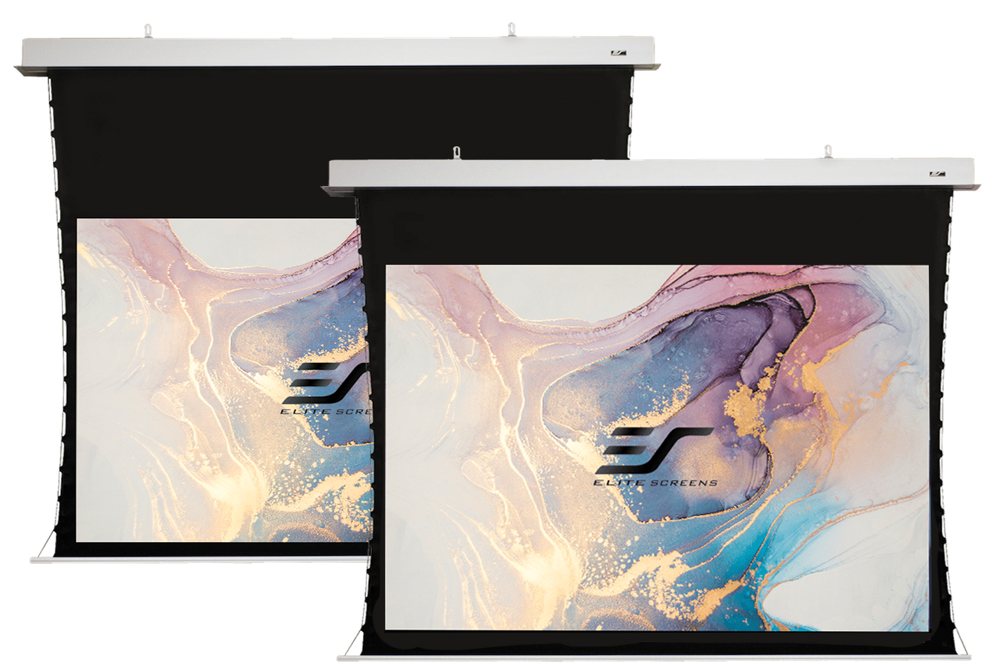 Evanesce Tab-Tension - Écrans de projection électriques encastrables au plafond