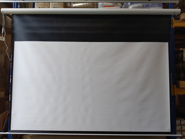 Usado - Aceptable - SAKER TAB TENSION - MaxWhite FG / Blanco / 16:9/150" (332 x 187 - Top-Drop 60 cm) / B-SKT150XHW2-E24 N.º de serie: 245H01508