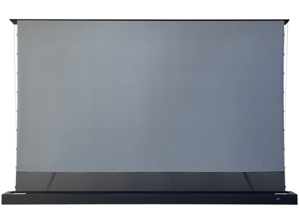 Kestrel Tab-Tension CLR®5 with Square Housing – Electric Floor-Up Projection Screen