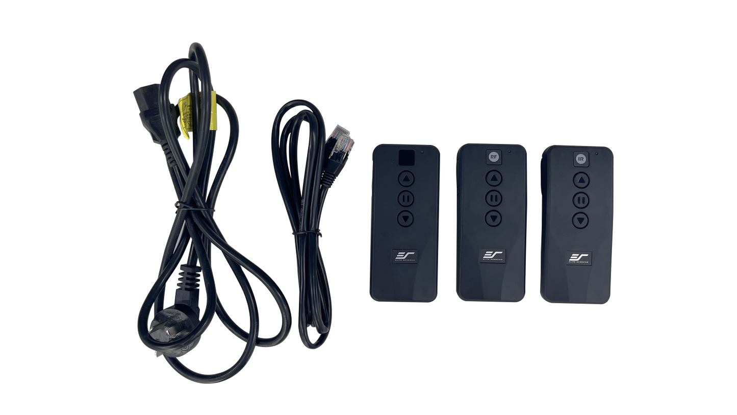 Kestrel – CLR®5 con Quadrato – Schermo di proiezione elettrico a sollevamento dal pavimento