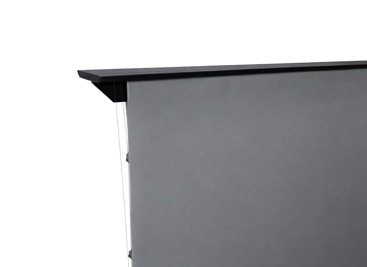 Kestrel – CLR®5 con Quadrato – Schermo di proiezione elettrico a sollevamento dal pavimento