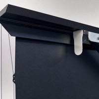 Kestrel Tab-Tension – CLR®5 with Square Housing – Electric Floor-Rising Projection Screen