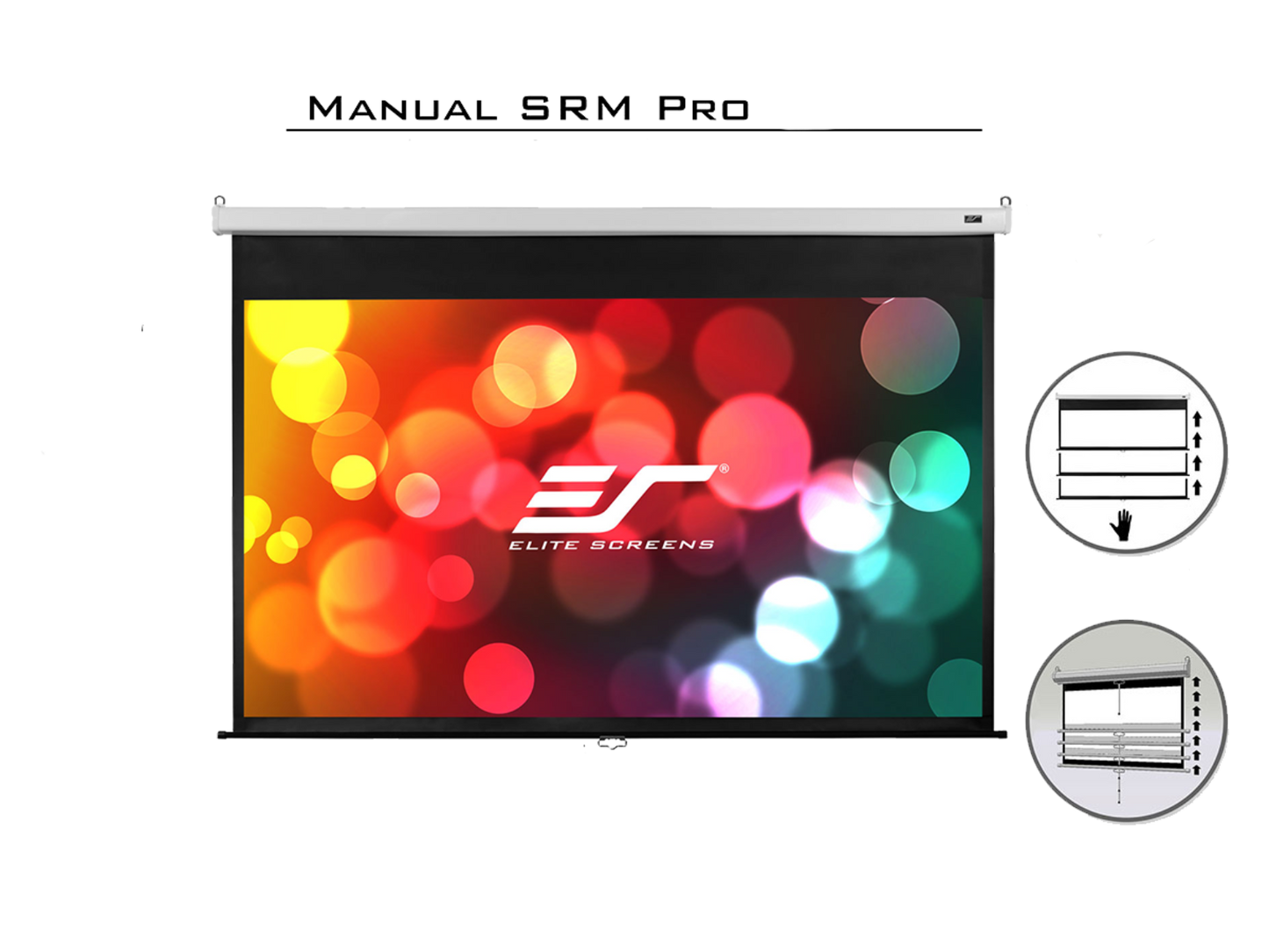 Écrans de projection manuels - SRM Pro