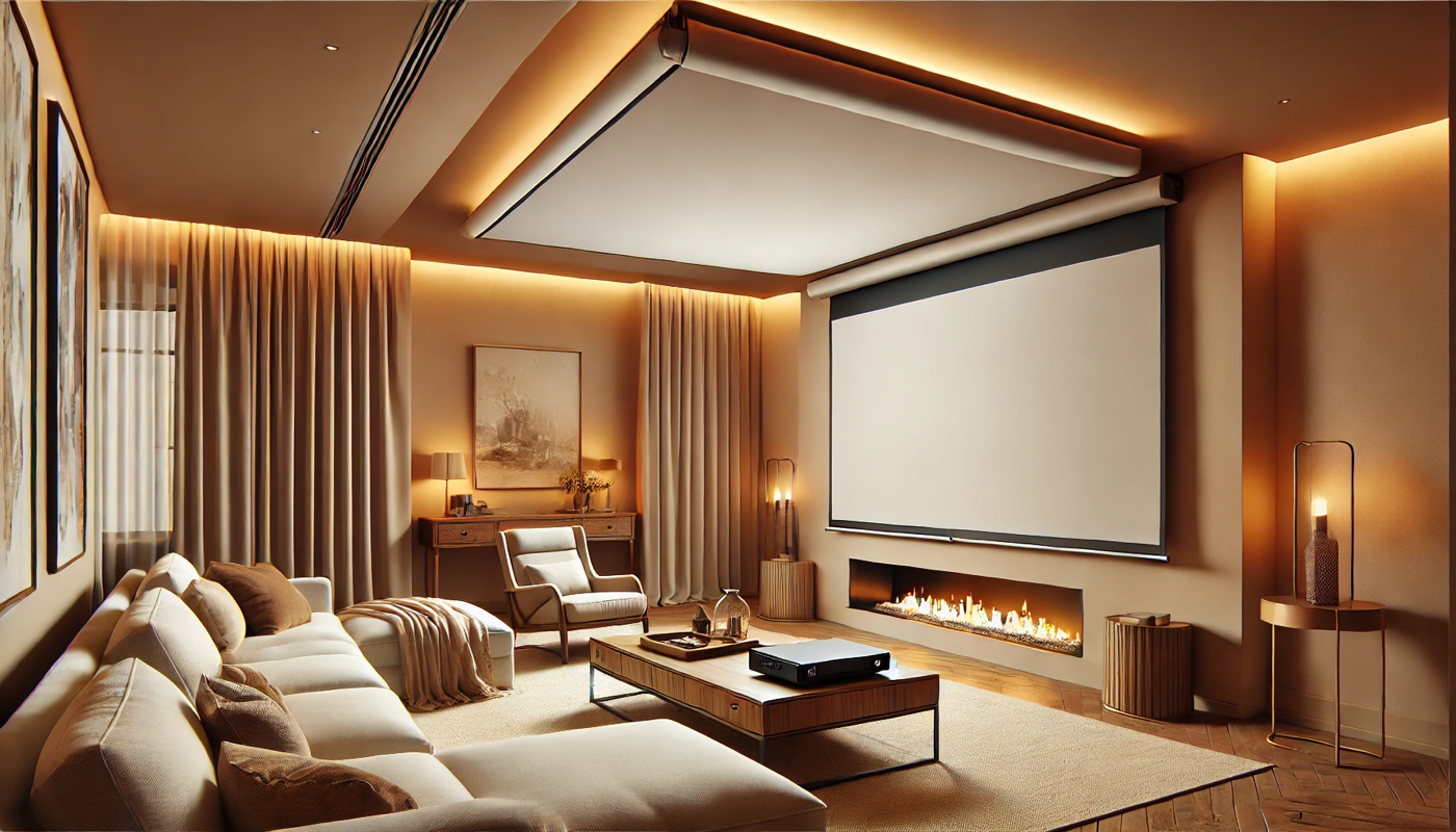 SAKER PREMIUM - ELECTRIC PROJECTION SCREENS