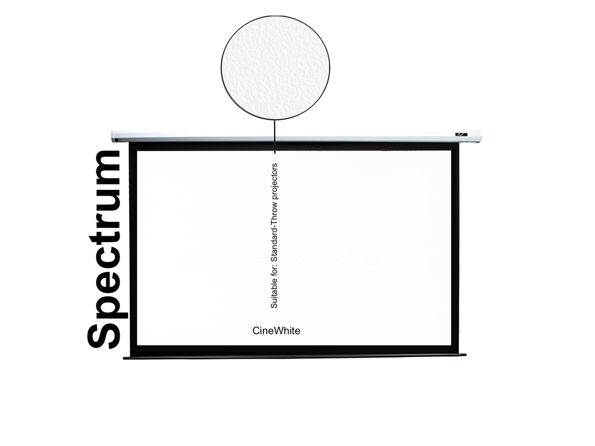 Spectrum - electric projection screen - Elite screens