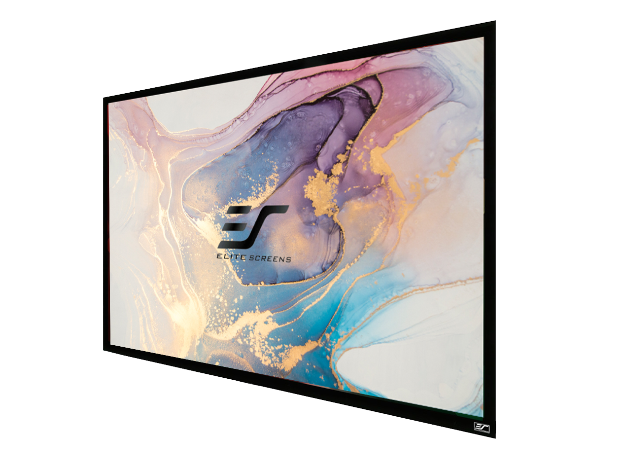 Framed projection screens