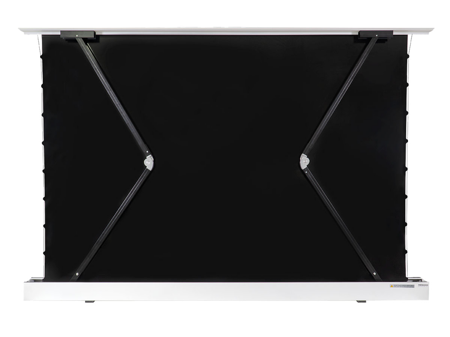 KESTREL TAB-TENSION FLOOR-UP 2- ELECTRIC PROJECTION SCREENS- SCISSOR SYSTEM