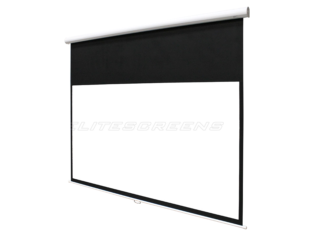 The manual HT manual retractable projector screen (nonelectric)