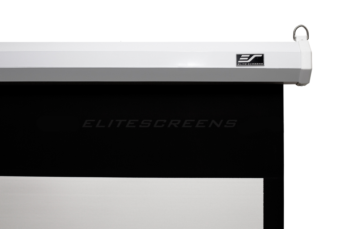 Akia Screens Schermo Manuale 110" 16:9 – MaxWhite 2, Guadagno 1.1, A Scomparsa Per Interni