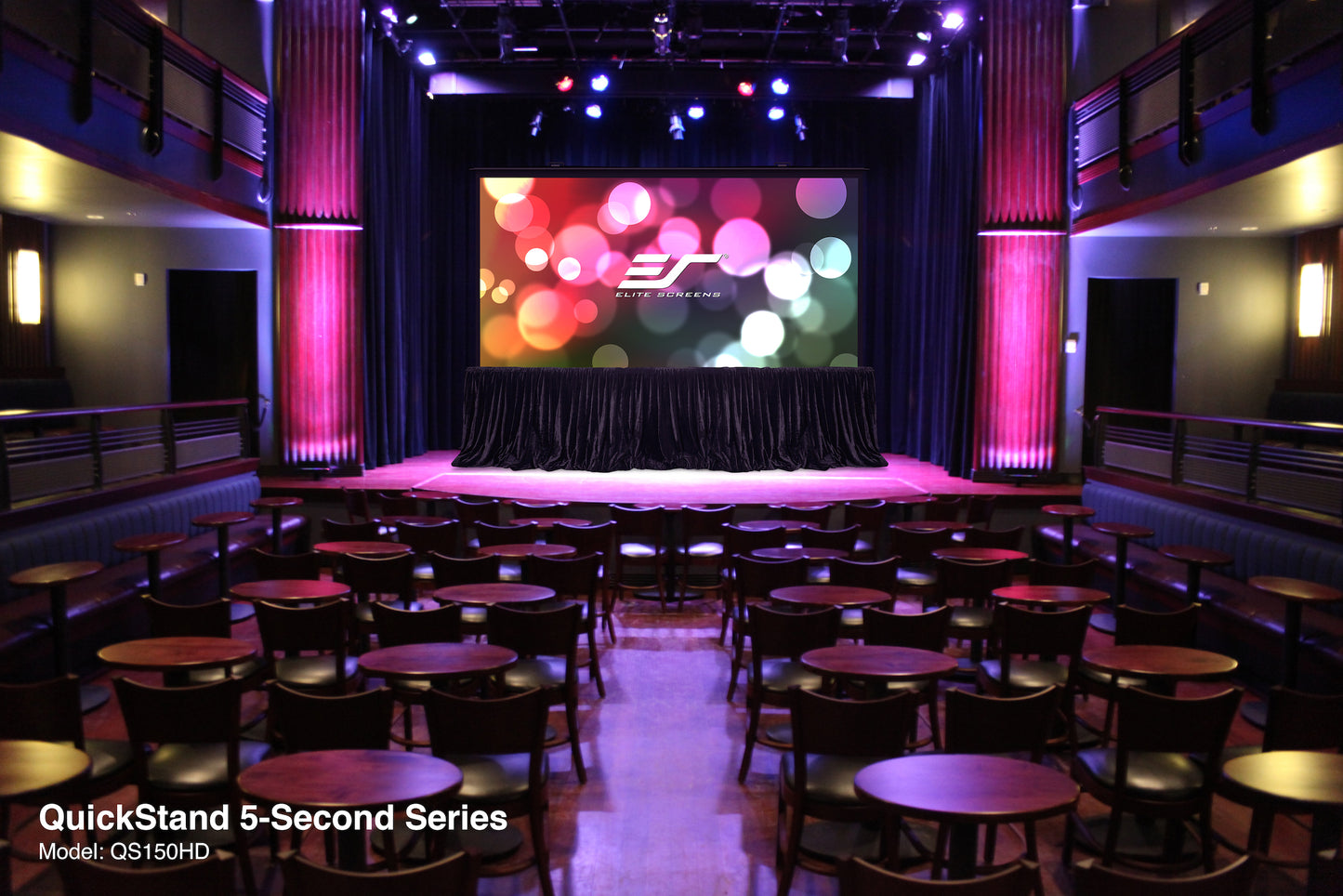 QuickStand 5-Second – Portable Projection Screen