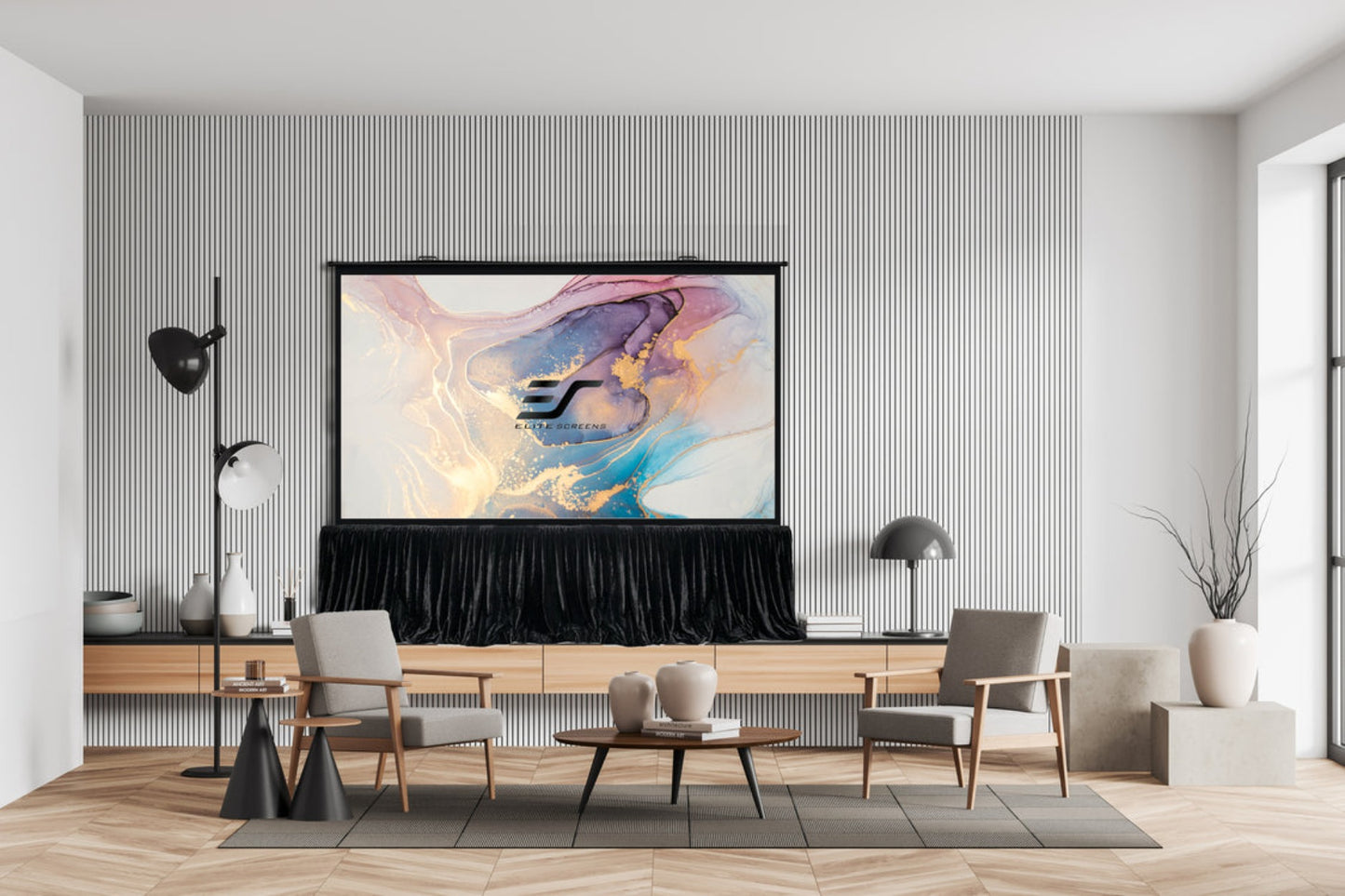 QuickStand 5-Second – Portable Projection Screen