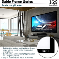 SABLE FRAME - FIXED FRAME PROJECTION SCREEN