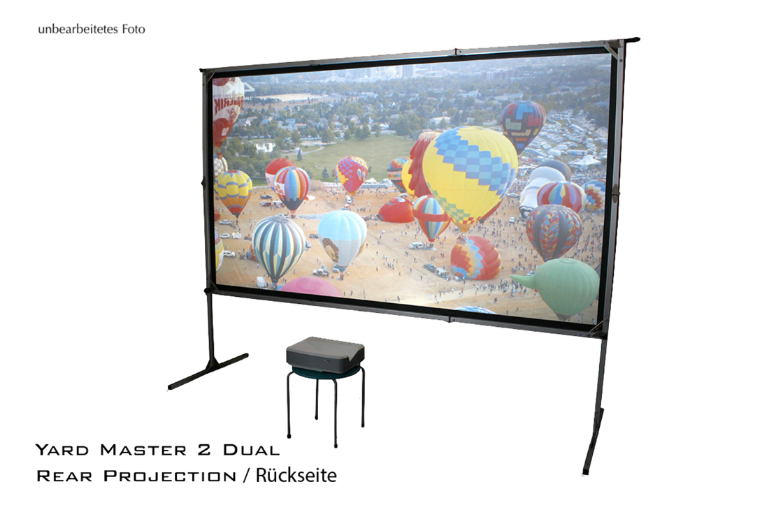 YARD MASTER 2 - PORTABLE OUTDOOR PROJECTION SCREENS