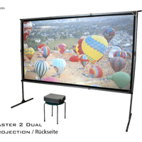 YARD MASTER 2 - PORTABLE OUTDOOR PROJECTION SCREENS