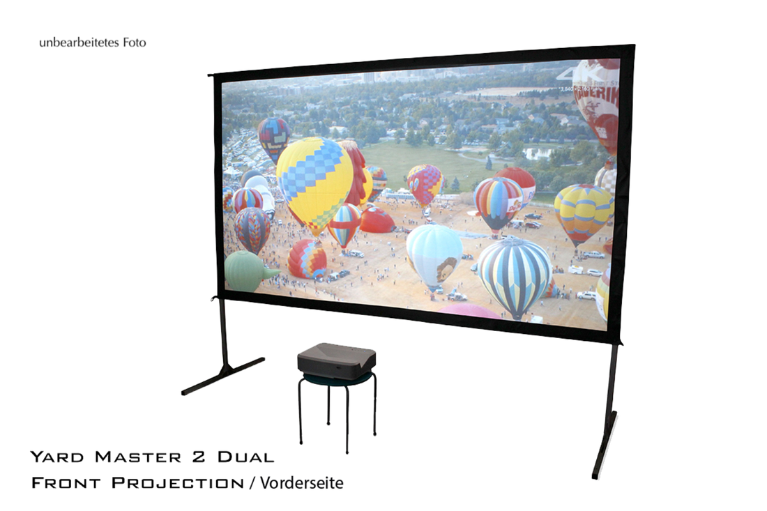 YARD MASTER 2 - PORTABLE OUTDOOR PROJECTION SCREENS