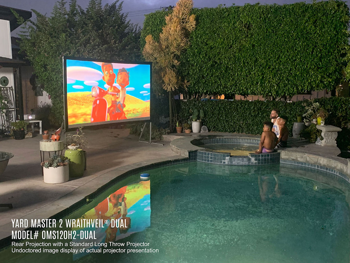 YARD MASTER 2 - PORTABLE OUTDOOR PROJECTION SCREENS