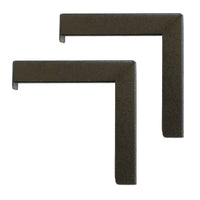 WALL SPACERS - L BRACKETS ZVMAXLB12-B