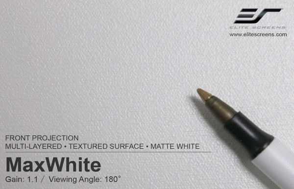 MAXWHITE - CAMPIONE DI MATERIALE PER SCHERMI (DIN A4)